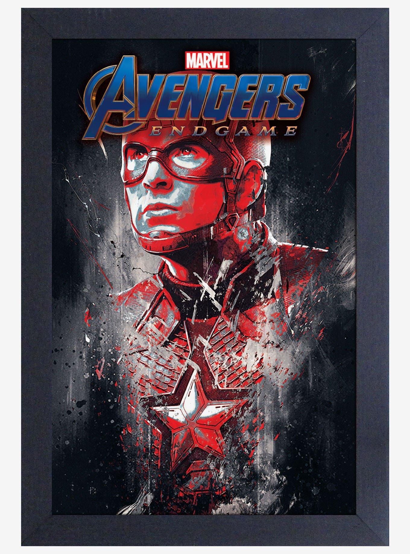 Marvel Avengers: Endgame Captain America Poster, , hi-res