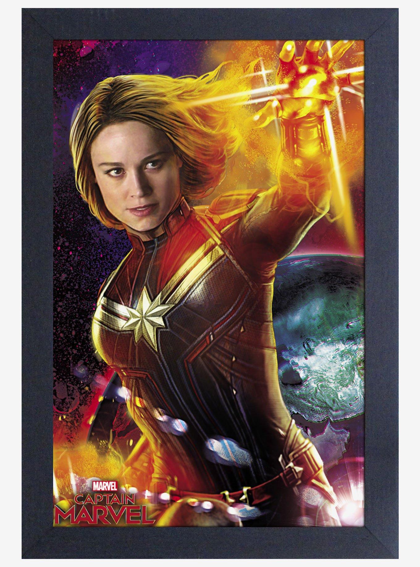 Marvel Captain Marvel Movie Poster, , hi-res
