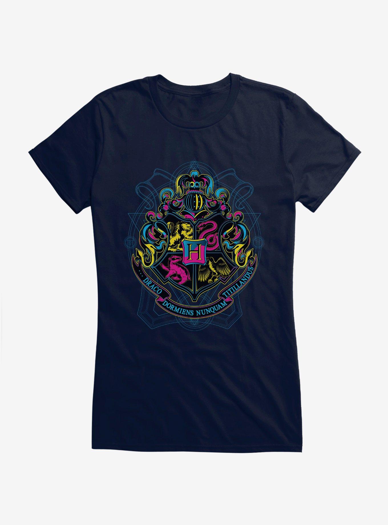 Harry Potter Hogwarts Houses Sigil Girls T-Shirt, , hi-res