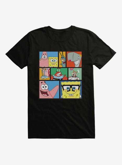 SpongeBob SquarePants Comp Bikini Bottom Friends T-Shirt | BoxLunch