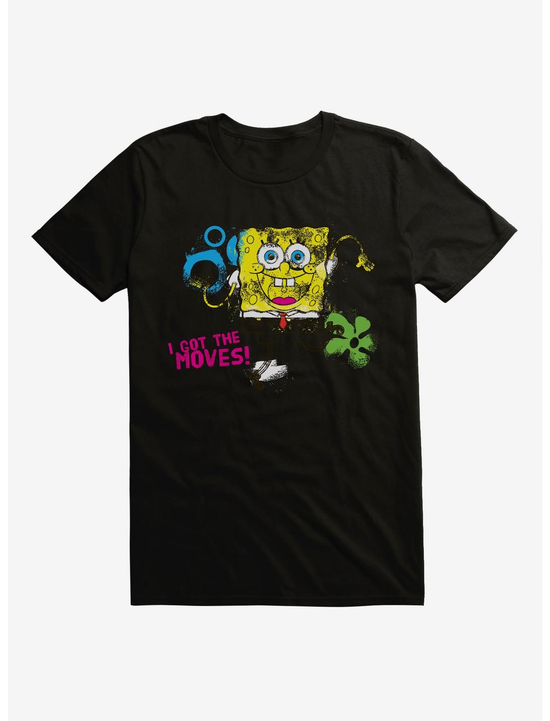 SpongeBob SquarePants Got The Moves Dance T-Shirt, BLACK, hi-res