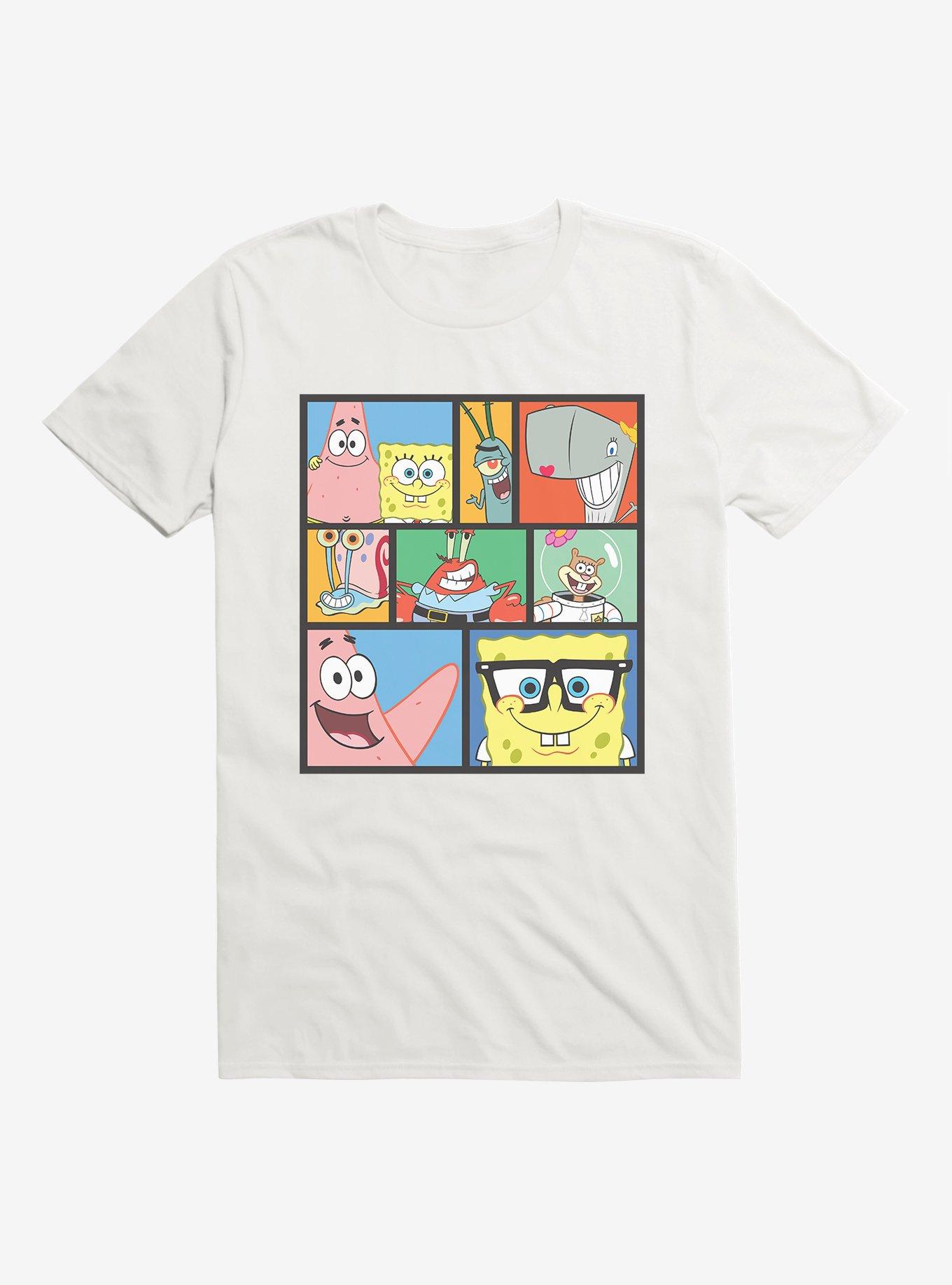 SpongeBob SquarePants Comp Bikini Bottom Friends T-Shirt | BoxLunch