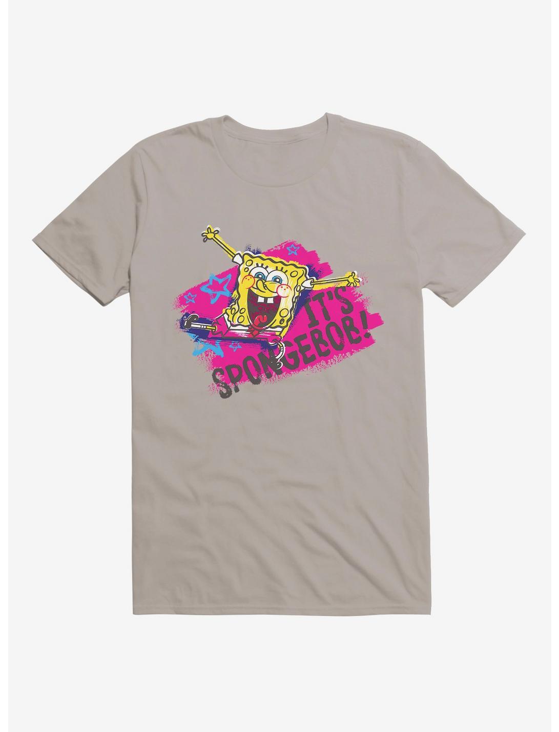 SpongeBob SquarePants It's SpongeBob T-Shirt, LIGHT GREY, hi-res