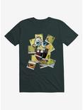 SpongeBob SquarePants Polaroid Photo Comp T-Shirt, FOREST GREEN, hi-res