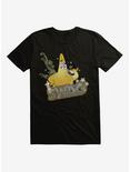 SpongeBob SquarePants Patrick Gold Swag T-Shirt, BLACK, hi-res