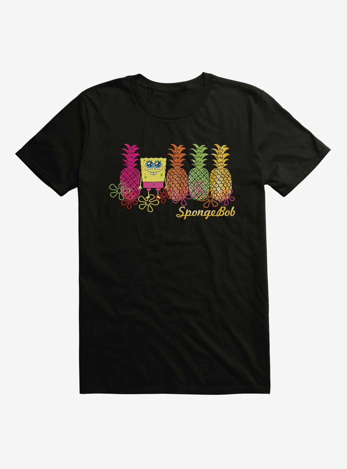 SpongeBob SquarePants Pineapple Lineup TShirt BoxLunch