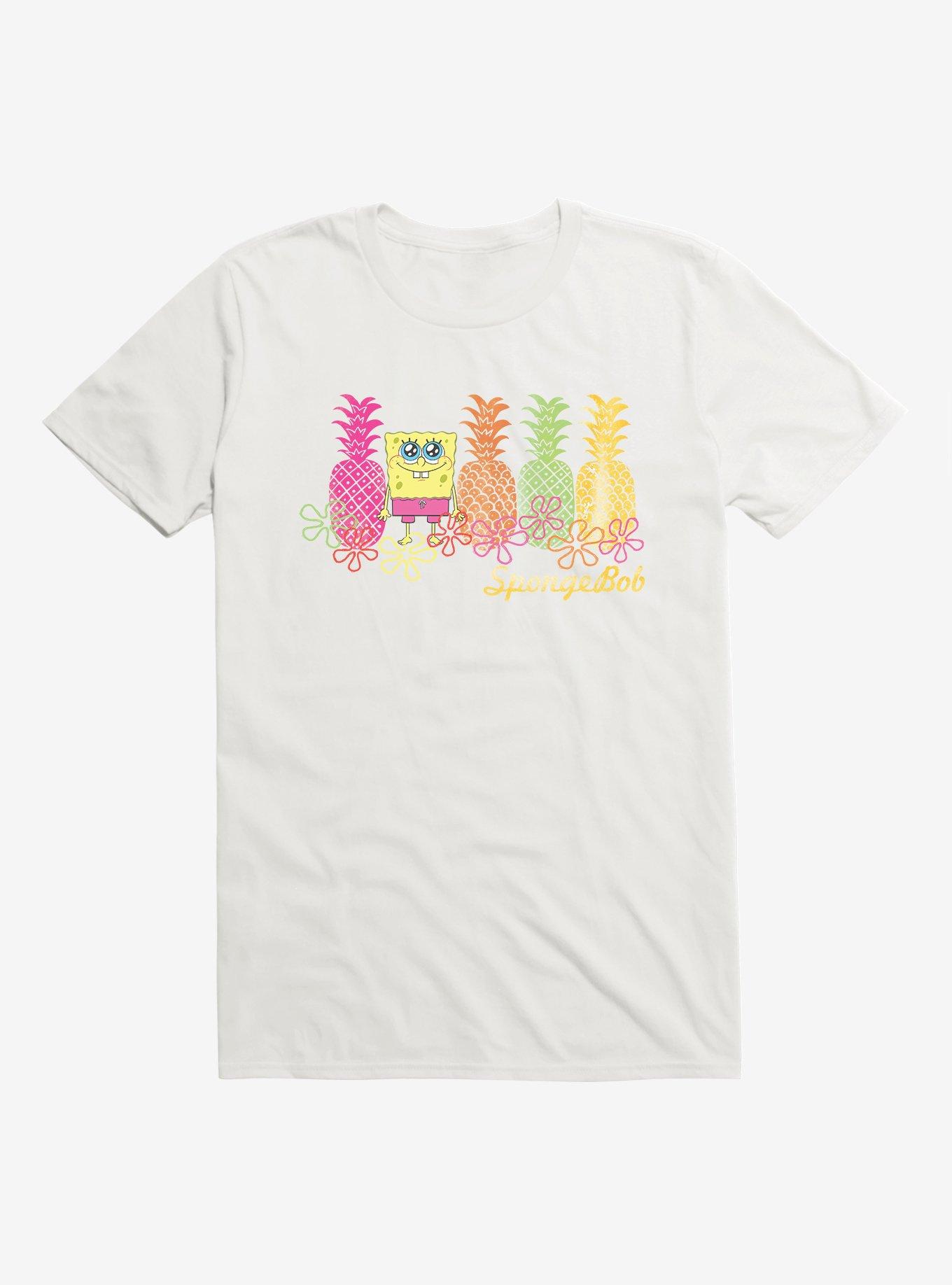 SpongeBob SquarePants Pineapple Lineup TShirt BoxLunch