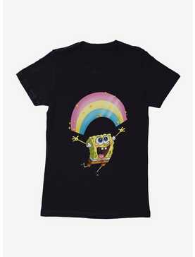 SpongeBob SquarePants Chasing Sparkle Rainbows Womens T-Shirt, , hi-res