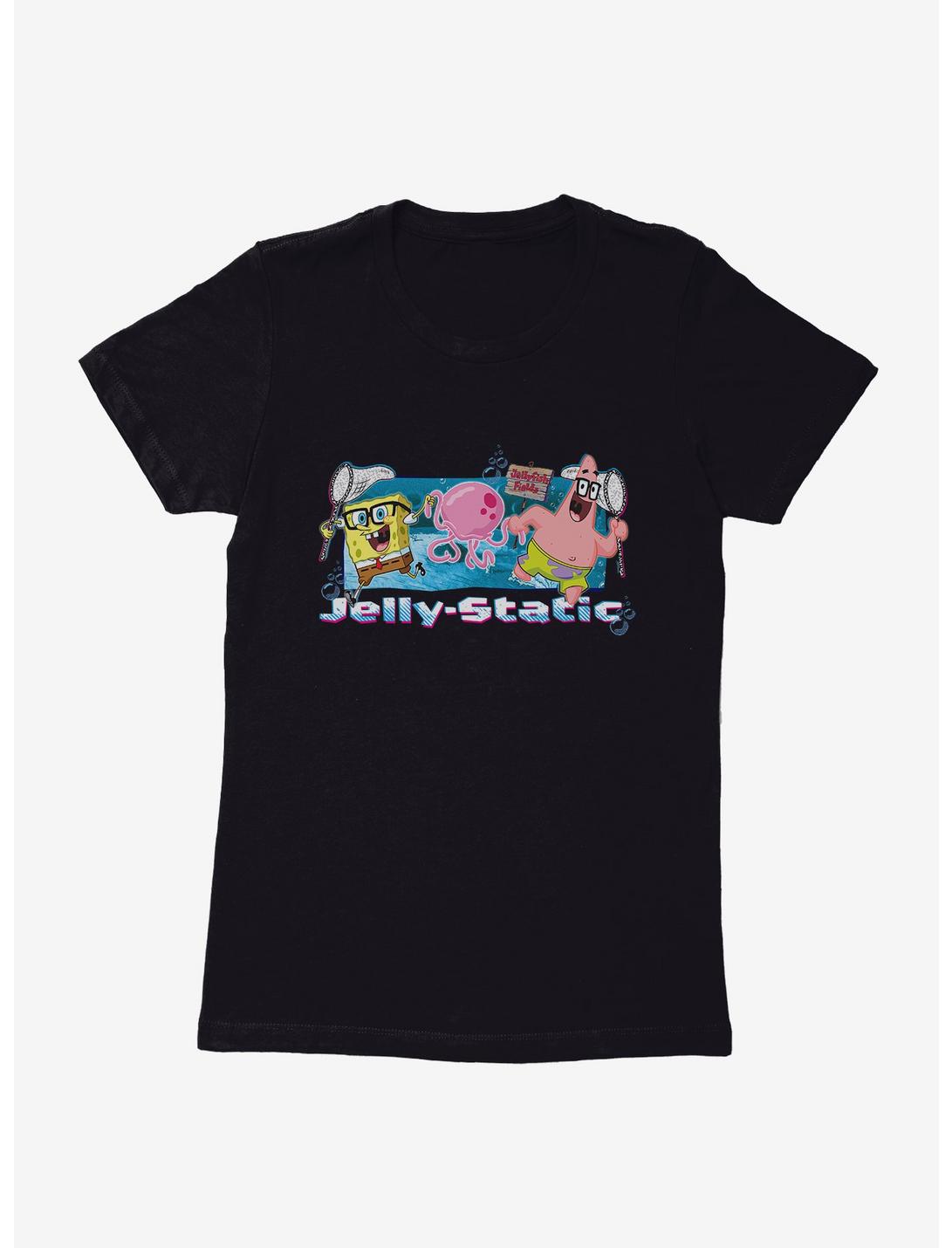 SpongeBob SquarePants Jelly-static Fun Womens T-Shirt, , hi-res