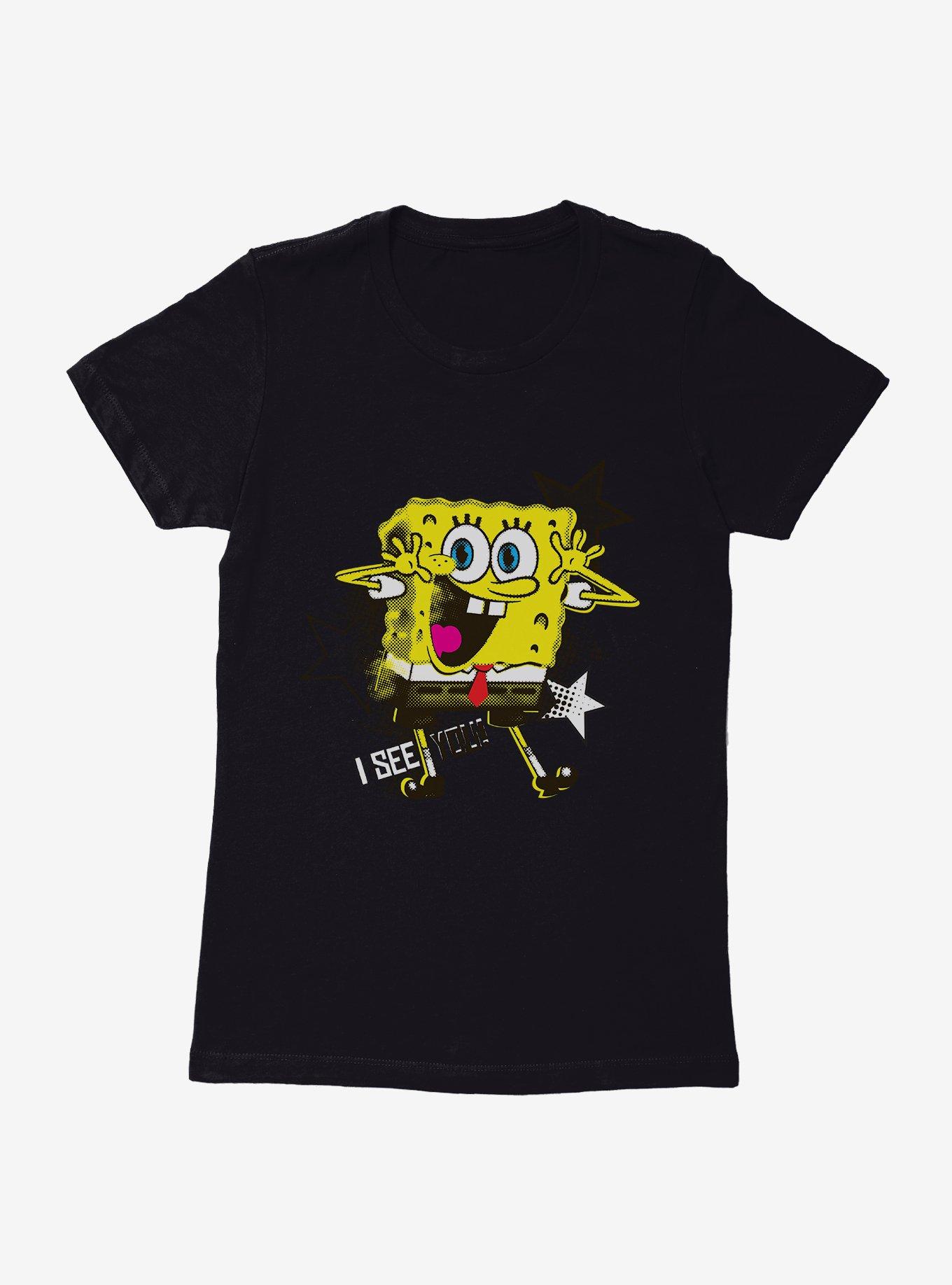 SpongeBob SquarePants I See You Stars Womens T-Shirt | BoxLunch