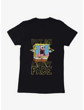 SpongeBob SquarePants Put On A Happy Face SpongeBob Womens T-Shirt, , hi-res