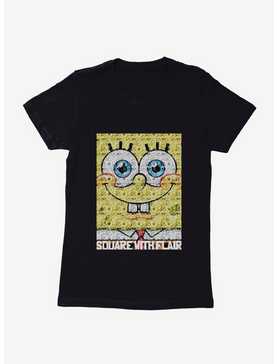 SpongeBob SquarePants Square With Flair Comp Photo Womens T-Shirt, , hi-res