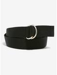 Black D-Ring Belt, , hi-res