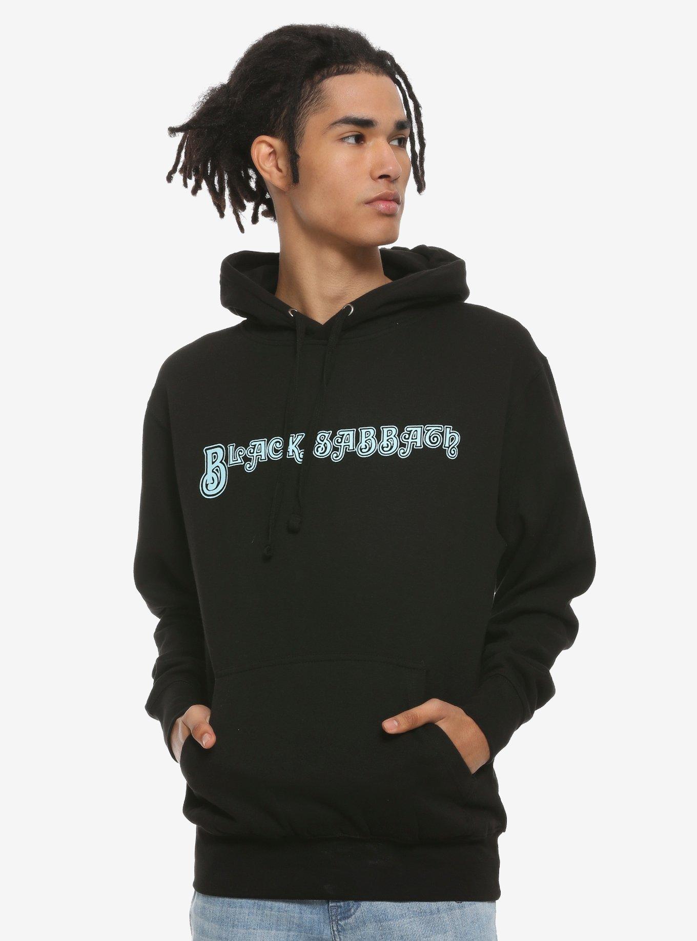 Black Sabbath Logo Hoodie, BLACK, hi-res