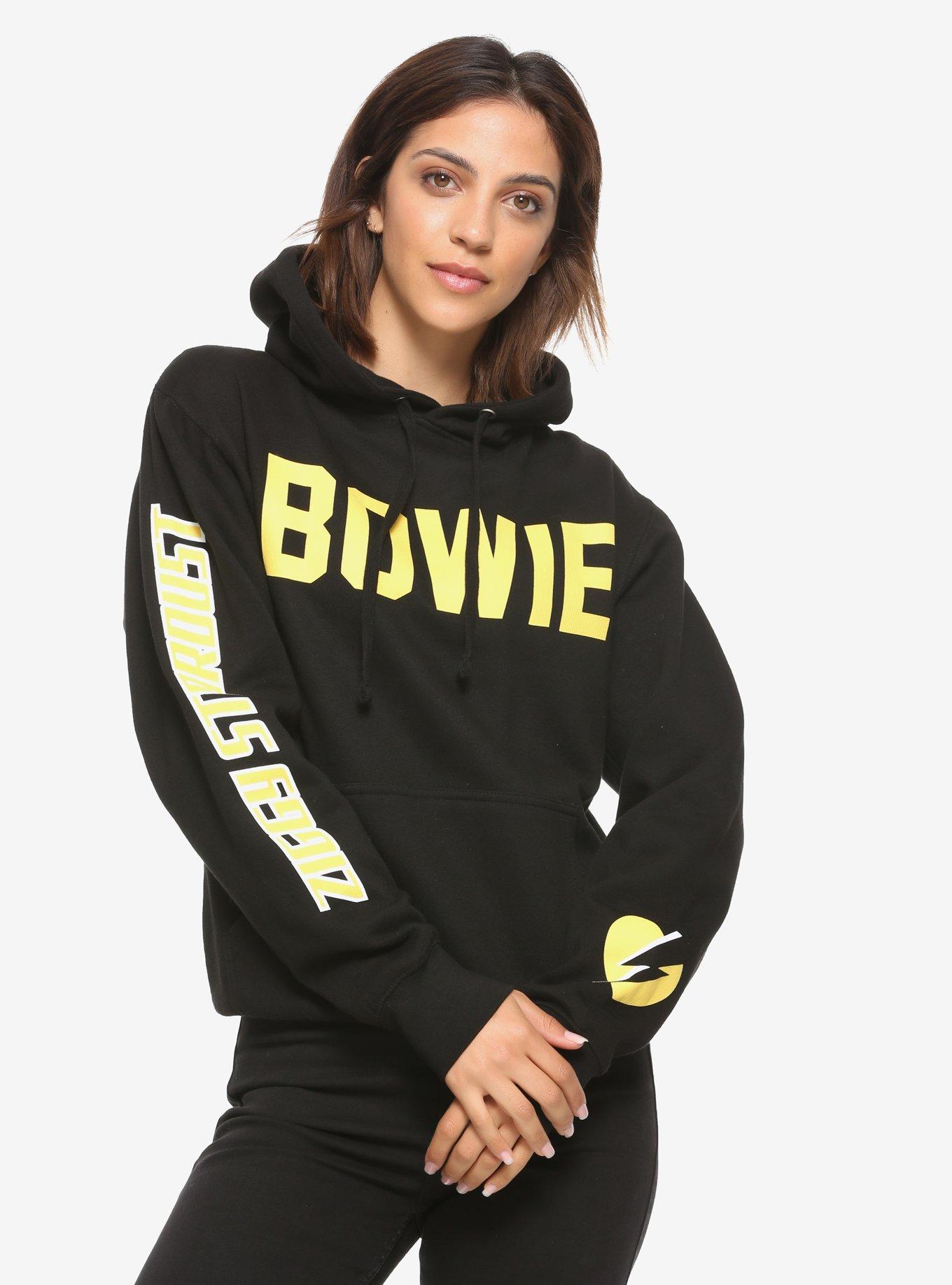 David Bowie Ziggy Stardust Girls Hoodie, BLACK, hi-res