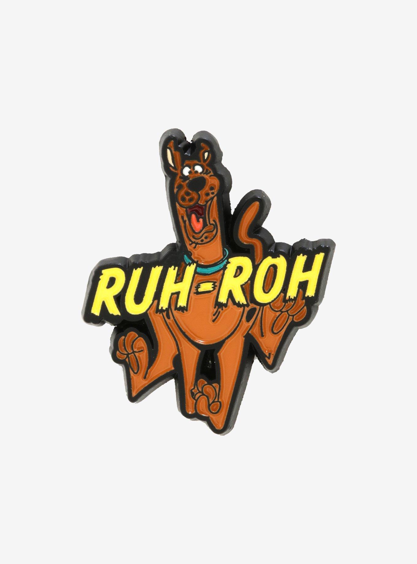 Scooby Doo Ruh Roh Enamel Pin Boxlunch Exclusive Boxlunch