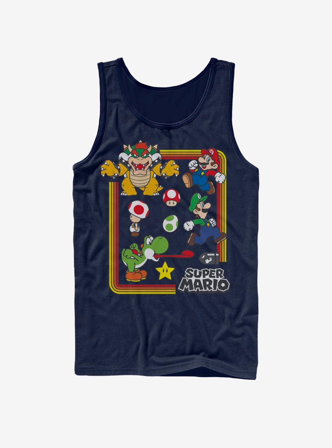 Nintendo Mario Collection Tank, NAVY, hi-res