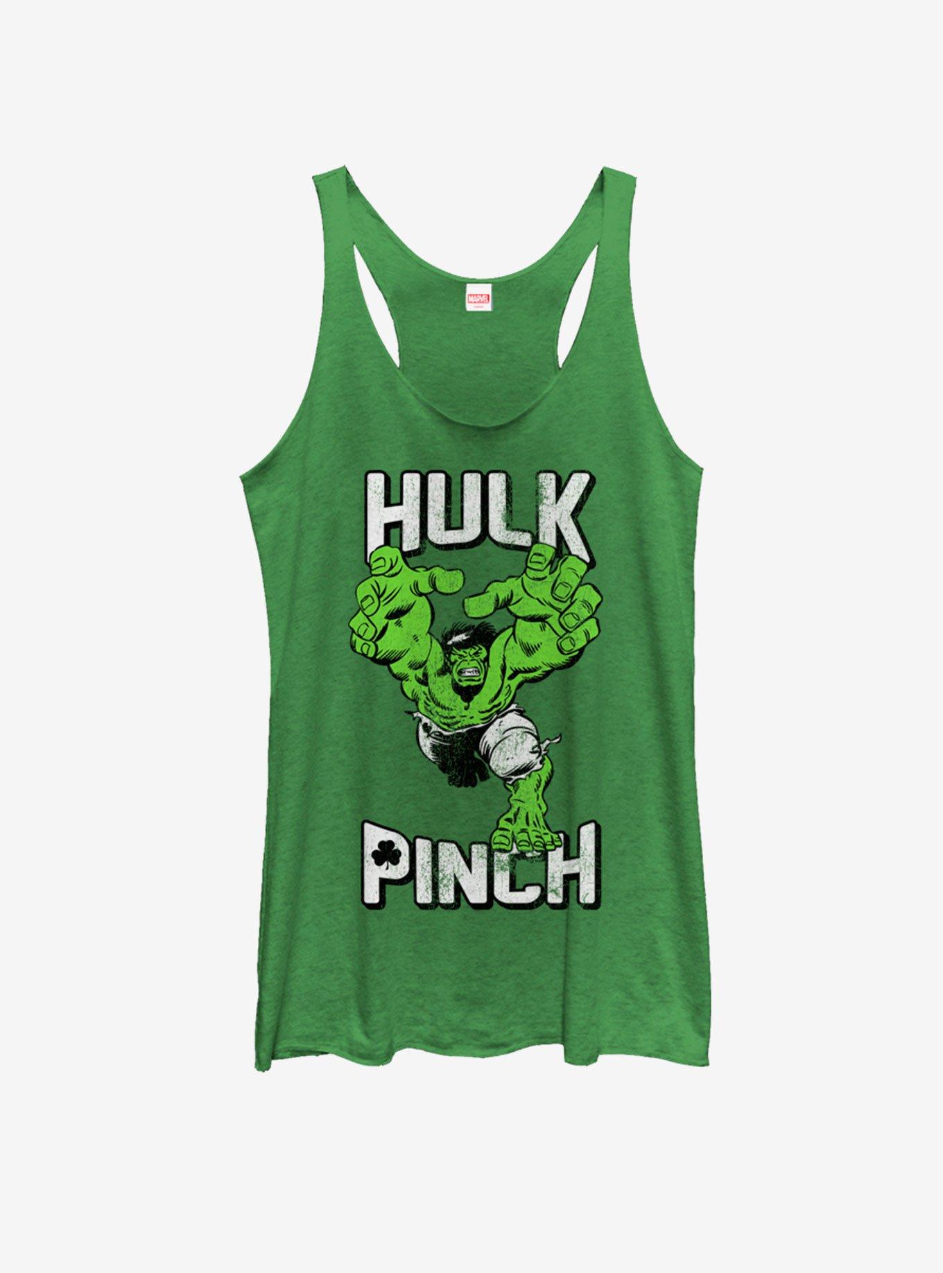 Marvel Hulk Hulk Pinch Girls Tank, ENVY, hi-res