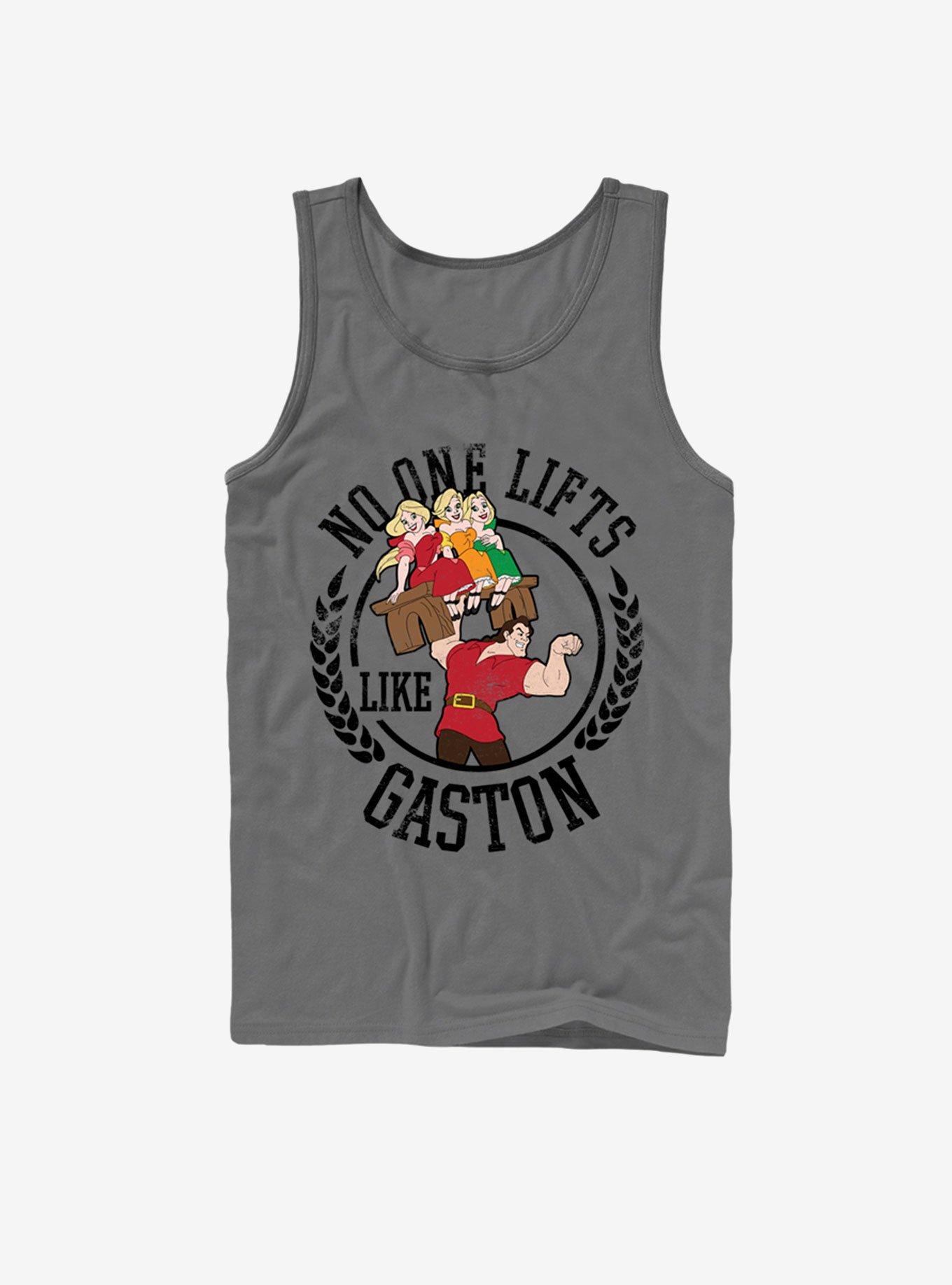 Disney Beauty And The Beast No One Lifts Like Gaston Tank, , hi-res