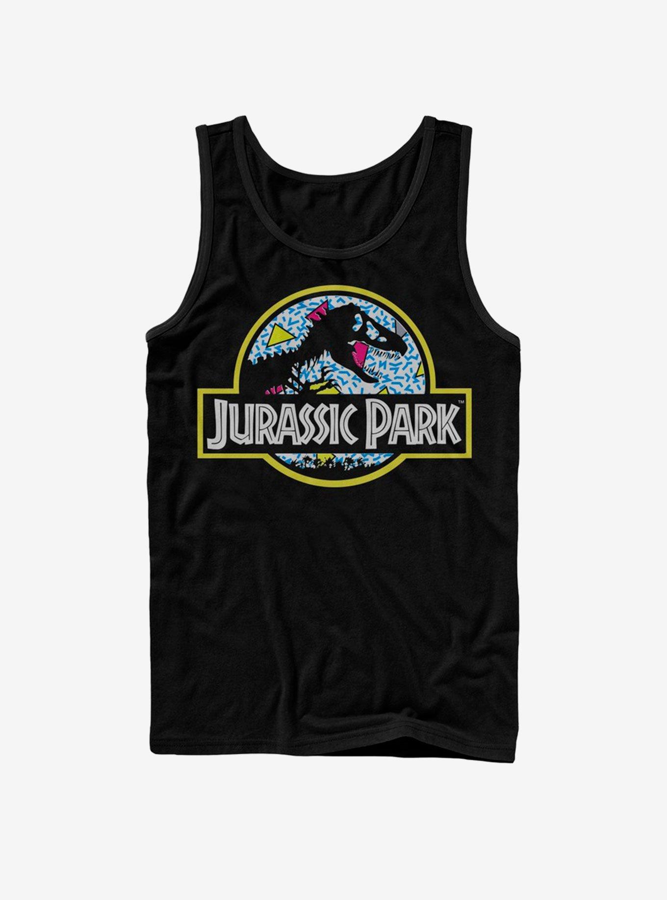 Jurassic Park Toothy Cookie Tank, BLACK, hi-res