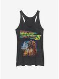 Back To The Future Future III Girls Tank, BLK HTR, hi-res