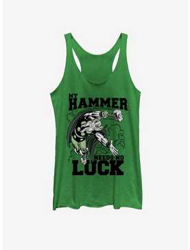 Marvel Thor Hammer Luck Girls Tank, , hi-res