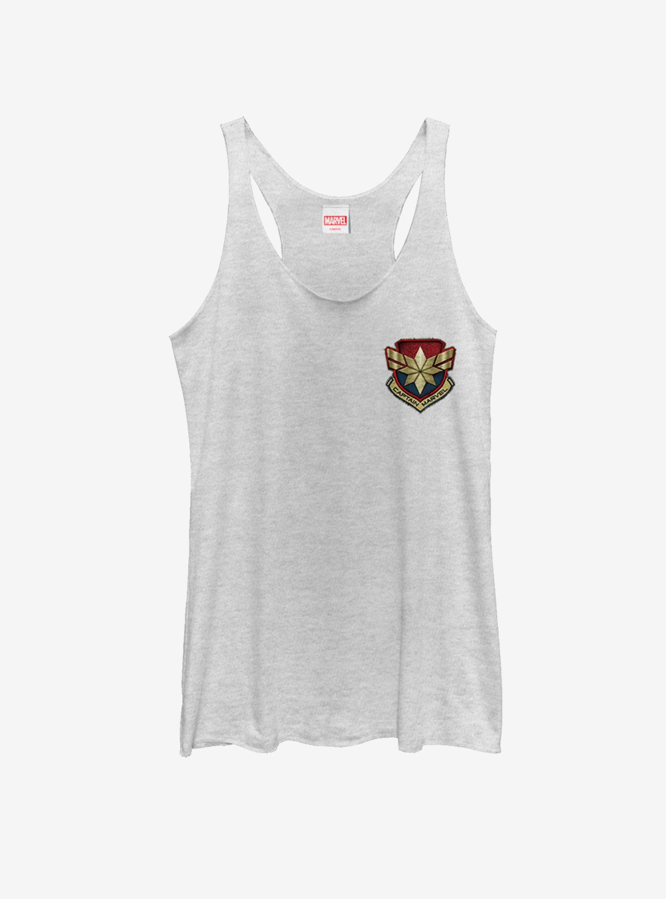 Marvel Captain Marvel Marvel Patch Girls Tank, , hi-res