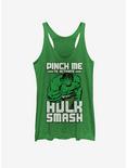Marvel Hulk Hulk Smash Pinch Girls Tank, ENVY, hi-res