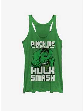 Marvel Hulk Hulk Smash Pinch Girls Tank, , hi-res