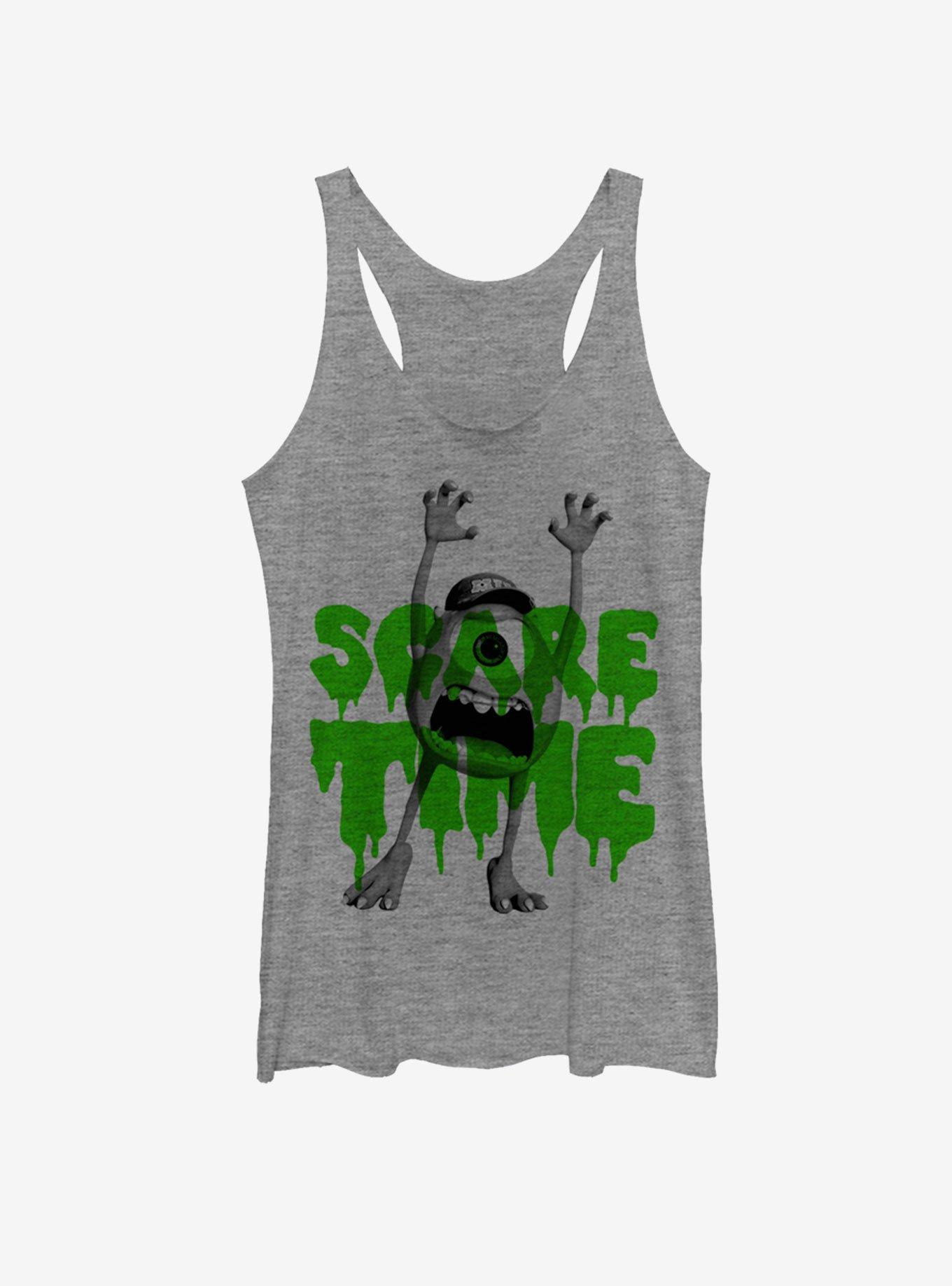 Disney Pixar Monsters Inc. Scare Time Girls Tank, GRAY HTR, hi-res