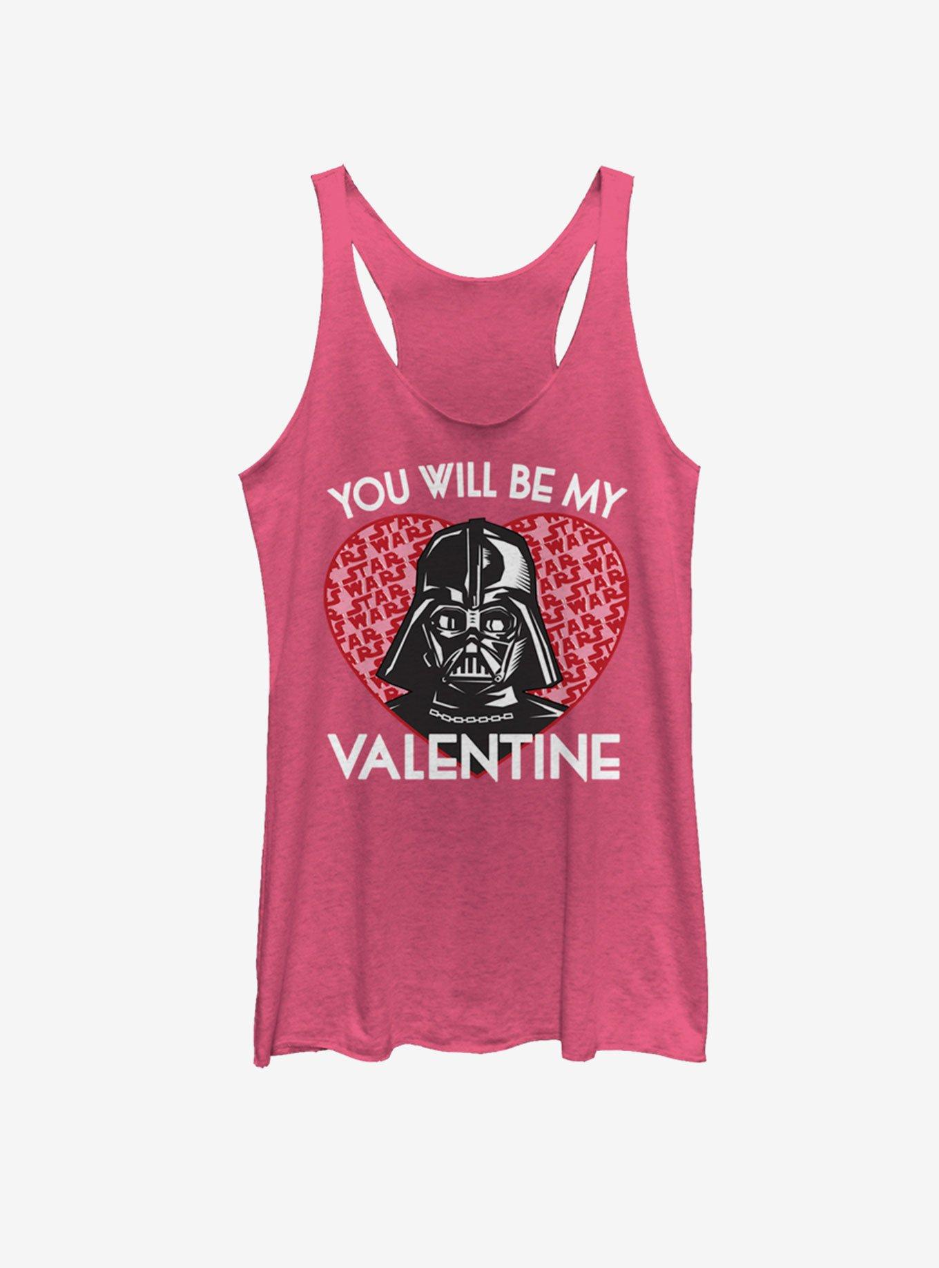 Star Wars You Will Darth Girls Tank, PINK HTR, hi-res