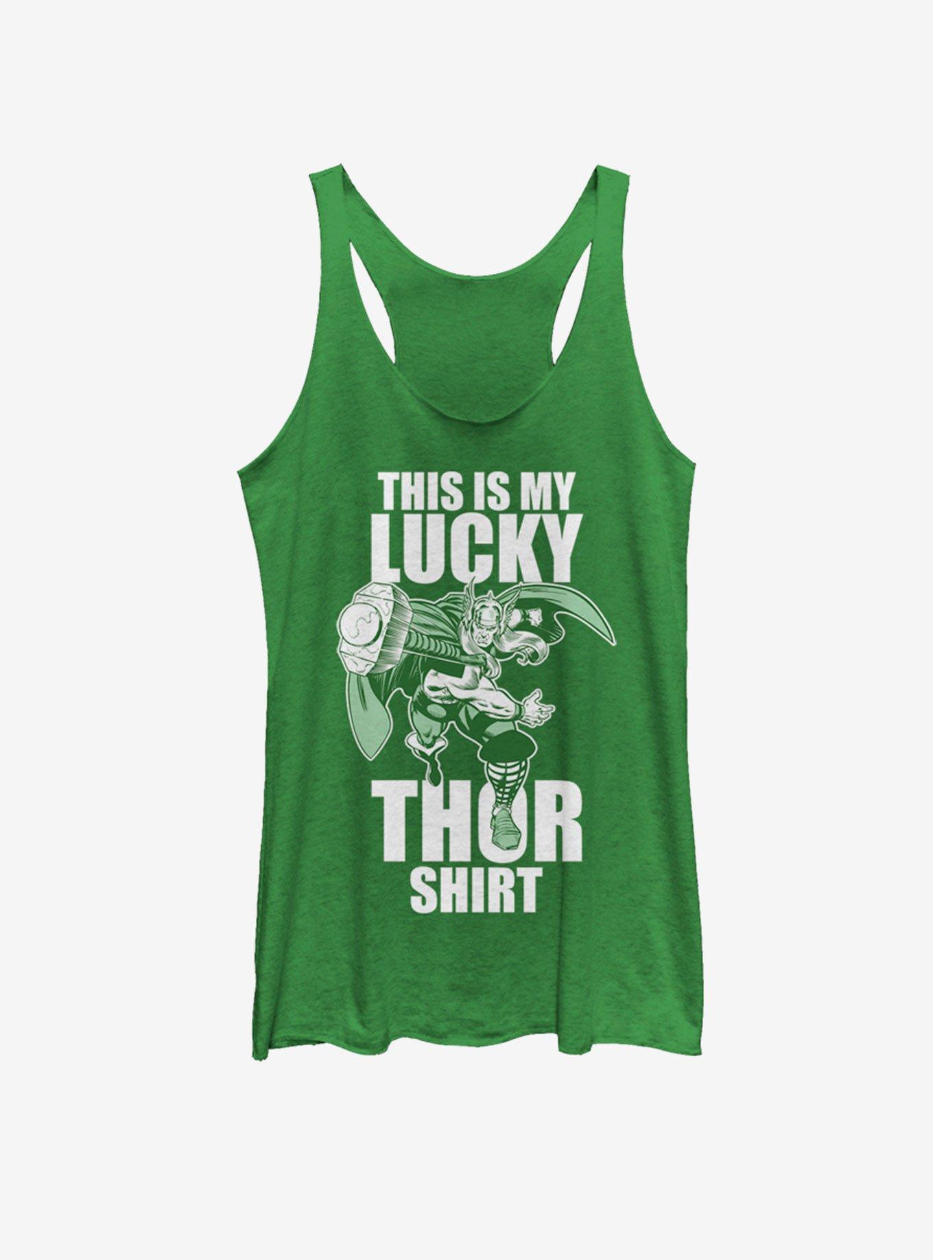 Marvel Thor Lucky Thor Girls Tank, ENVY, hi-res