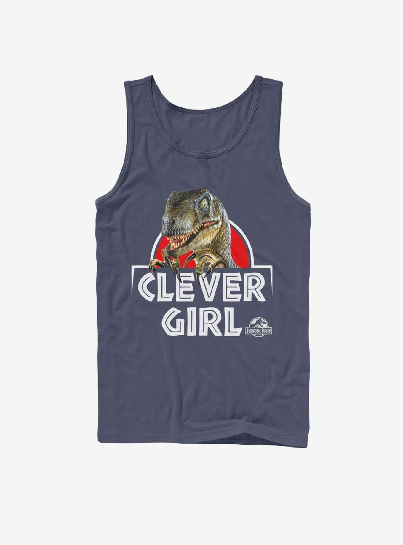 Jurassic Park Real Clever Tank, NAVY, hi-res