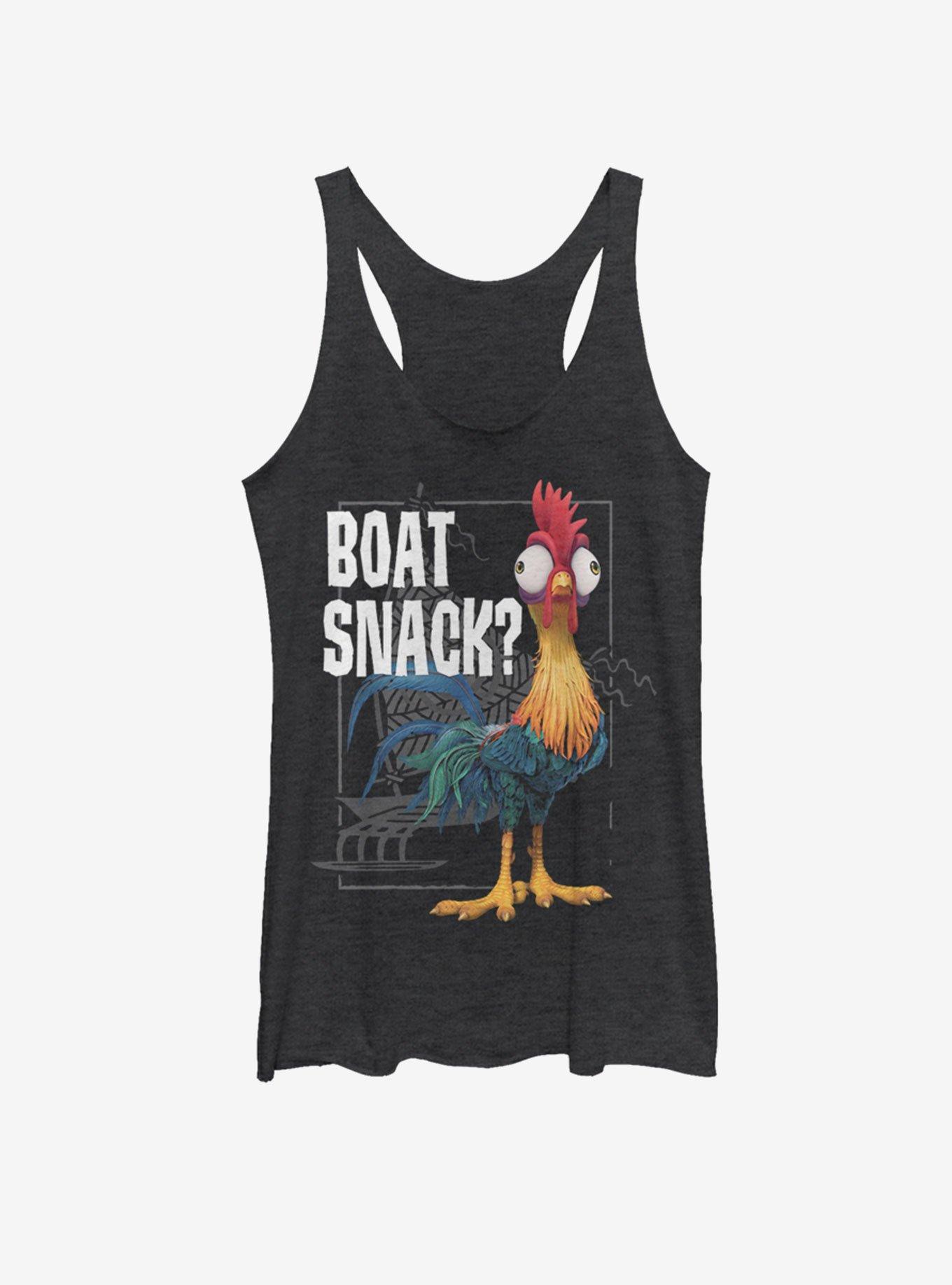 Disney Moana Road Snack Girls Tank, BLK HTR, hi-res