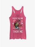 Marvel Thor One Thor Me Girls Tank, PINK HTR, hi-res