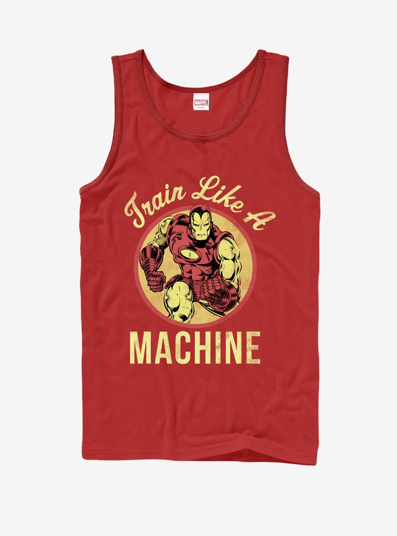 Marvel Iron Man Train Like A Machine Tank, RED, hi-res