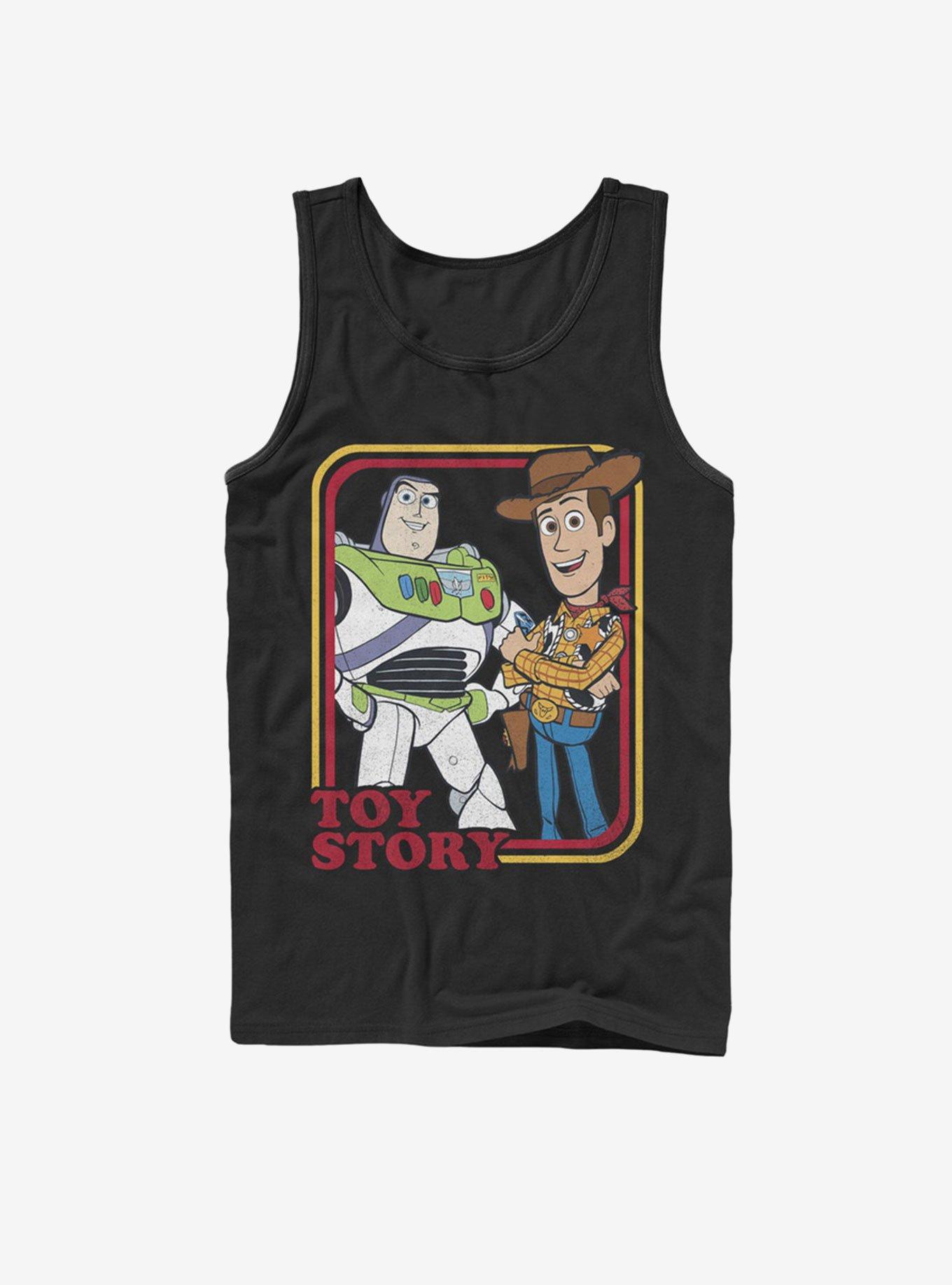 Disney Toy Story Vintage Duo Tank, BLACK, hi-res