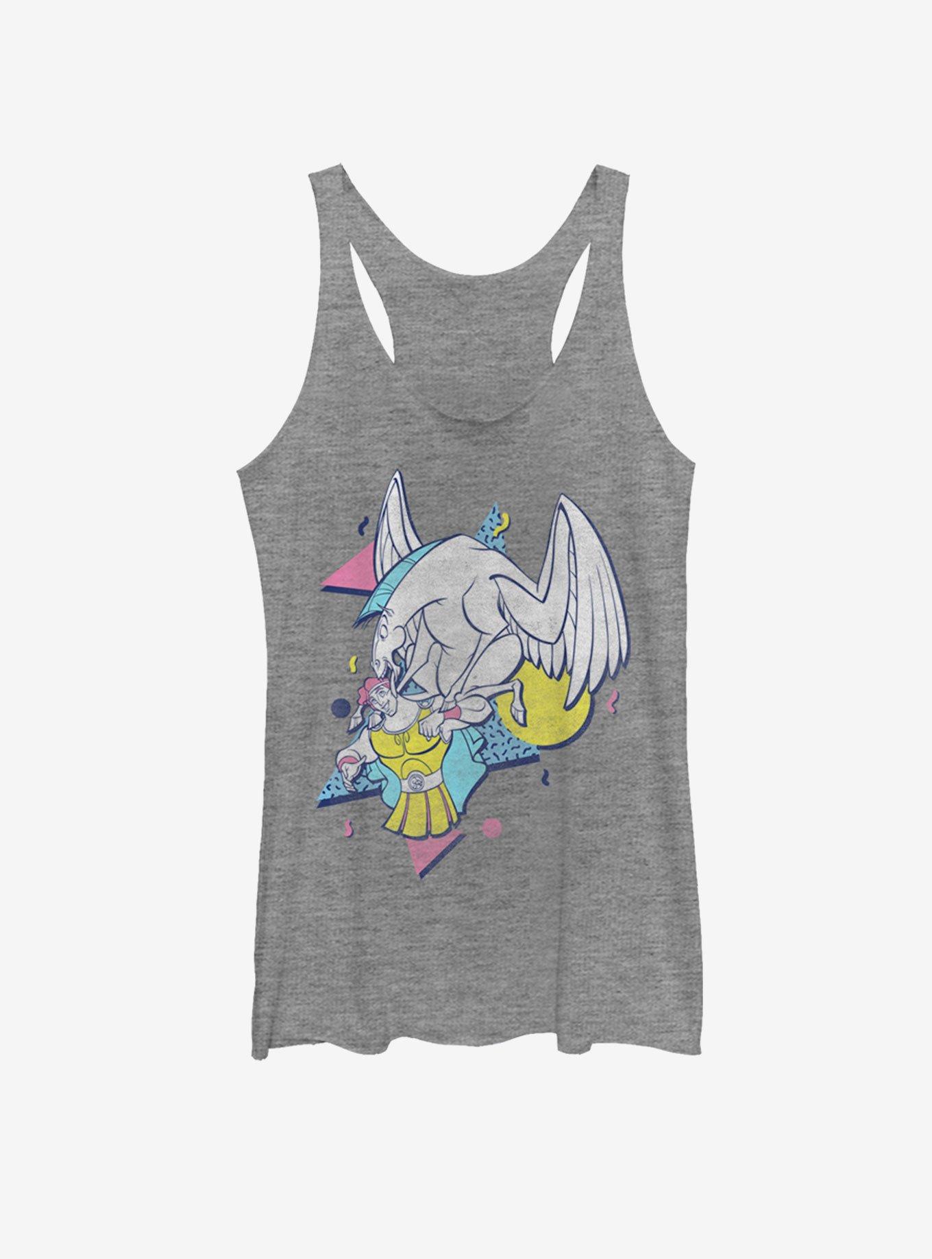 Disney Hercules 90's Vibe Girls Tank, GRAY HTR, hi-res