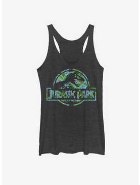Jurassic Park Floral Logo Girls Tank, , hi-res