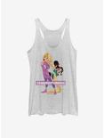 Disney Wreck-It Ralph Long Hair Rapunzel Vanellope Girls Tank, WHITE HTR, hi-res