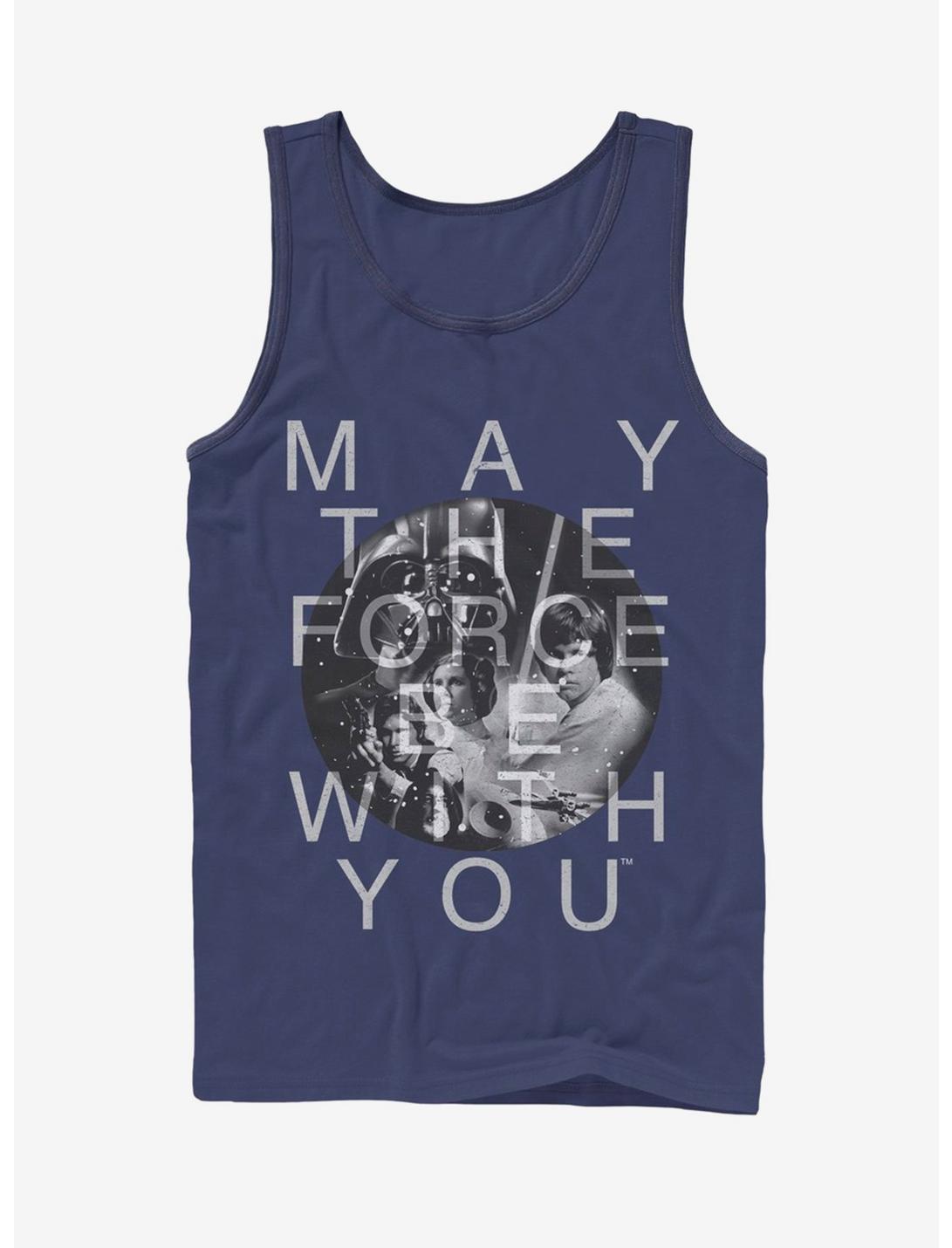 Star Wars With You Tank , NAVY, hi-res