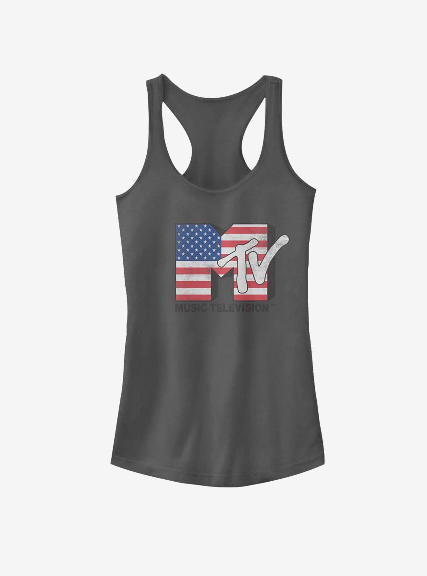 MTV American Music Girls Tank, CHARCOAL, hi-res