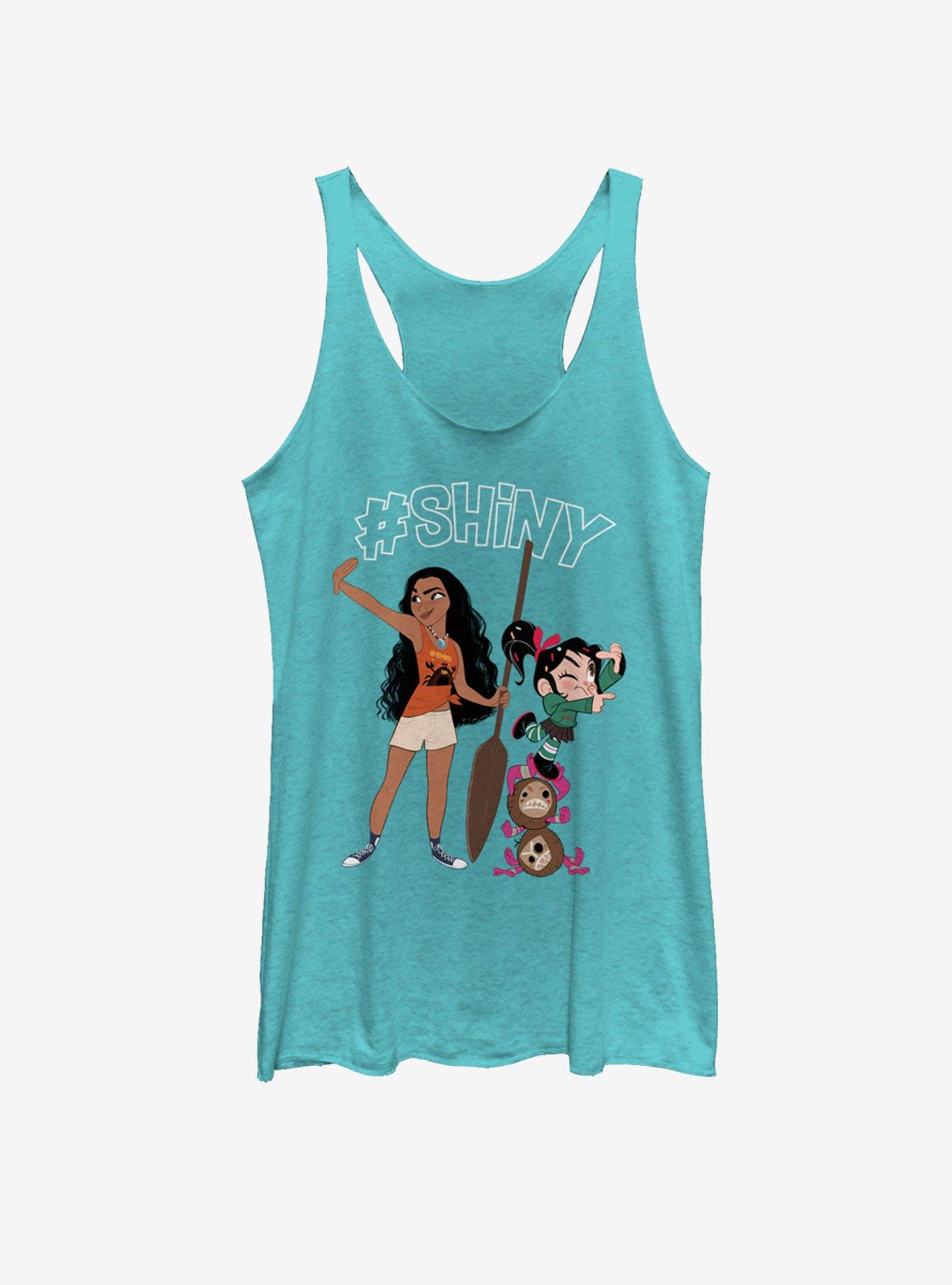 Disney Wreck-It Ralph Beach Life Girls Tank, TAHI BLUE, hi-res