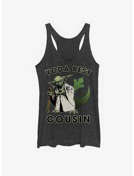 Star Wars Yoda Best Cousin Girls Tank, , hi-res