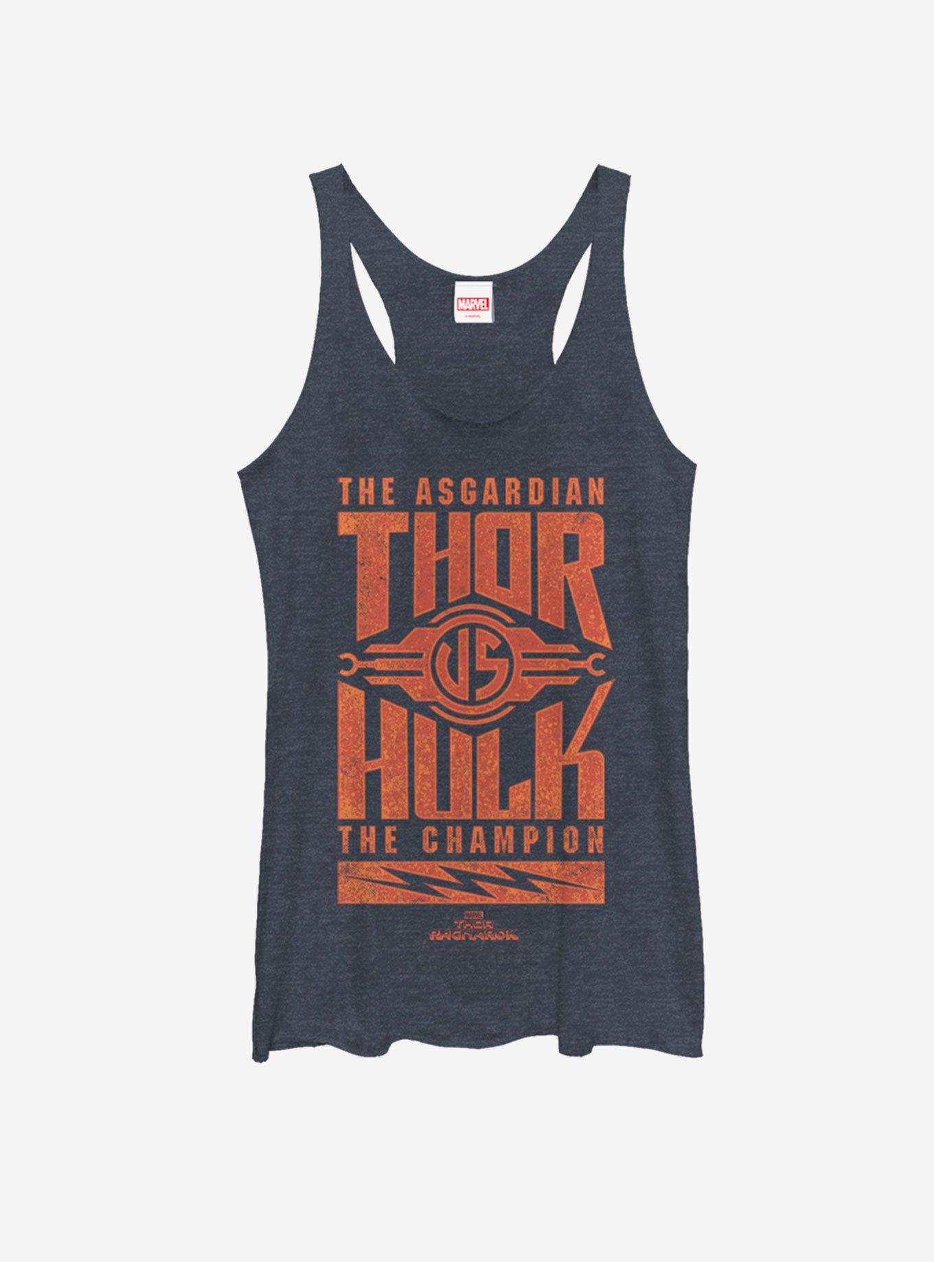 Marvel Thor and Hulk Stack Girls Tank, , hi-res