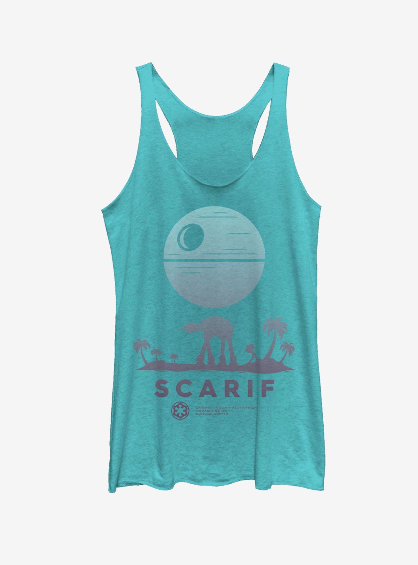Star Wars Scarif Ombre Girls Tank, TAHI BLUE, hi-res
