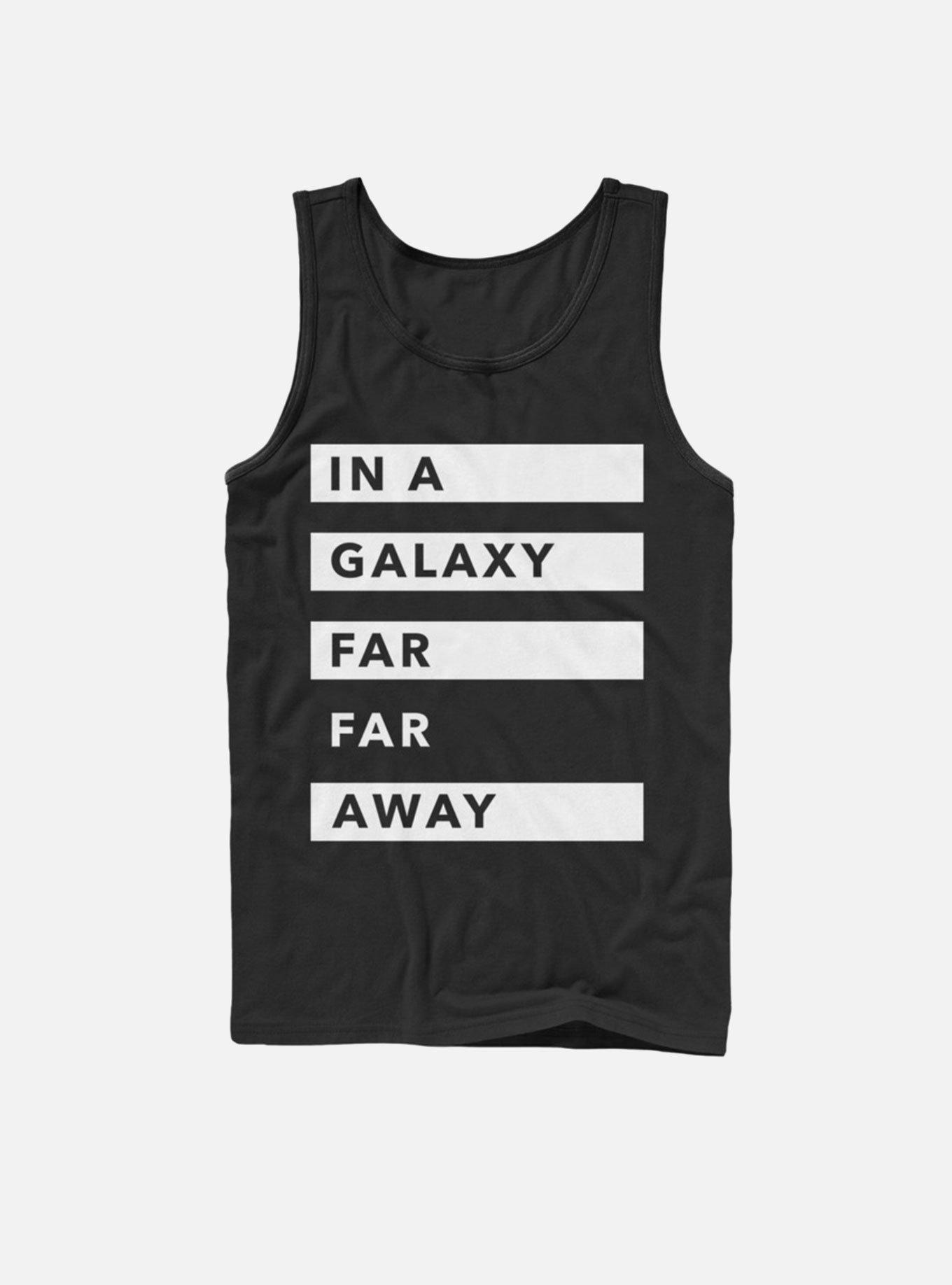 Star Wars In A Galaxy Far Far Away Tank, BLACK, hi-res