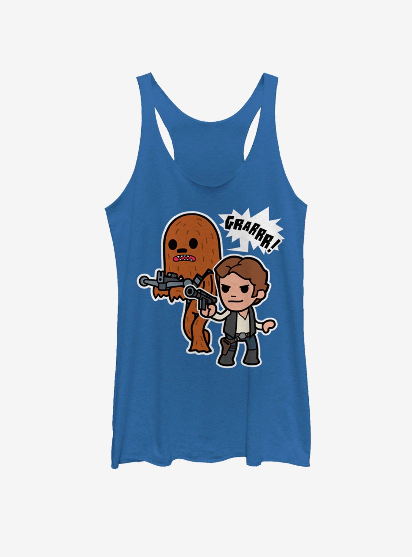 Star Wars Han Solo and Chewbacca Girls Tank, , hi-res