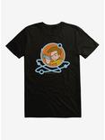 Star Trek Captain Kirk Quogs Frame T-Shirt, BLACK, hi-res