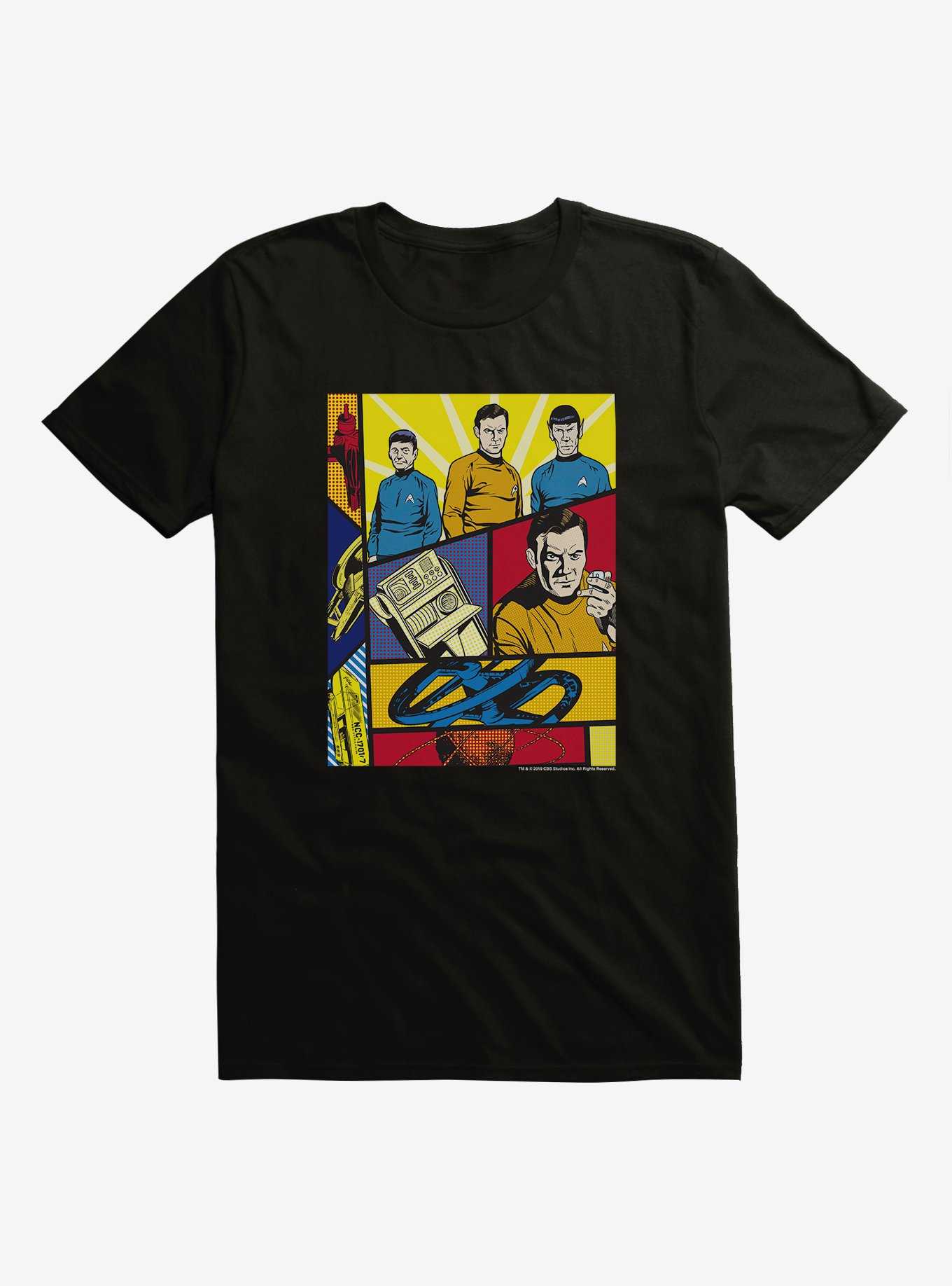Star Trek  Collage Comic T-Shirt, , hi-res